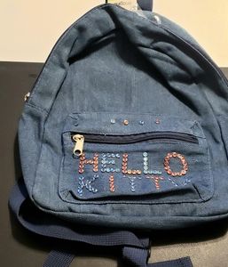 🆕️ Hello Kitty Denim Backpack Small